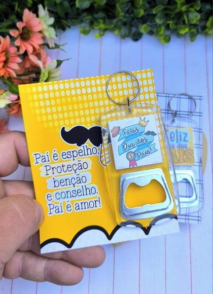 Card com Abridor- Dia dos Pais