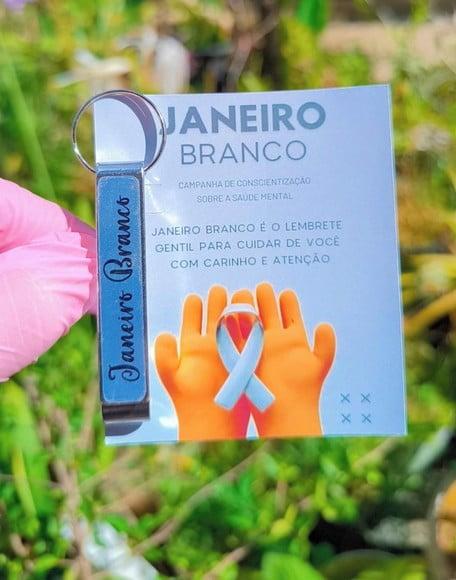 Card com Abridor- Janeiro Branco