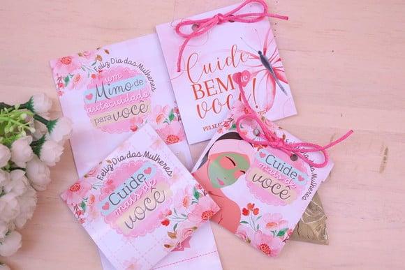 Card com Argila- Dia da Mulher