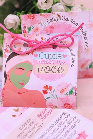 Card com Argila- Dia da Mulher