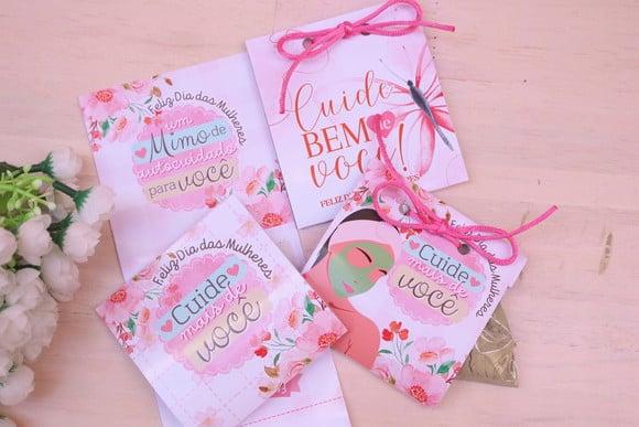 Card com Argila- Dia da Mulher