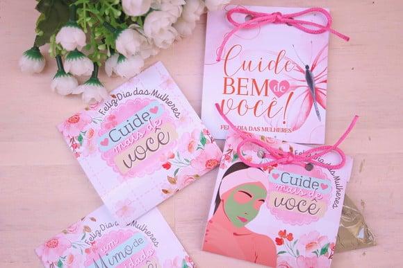 Card com Argila- Dia da Mulher