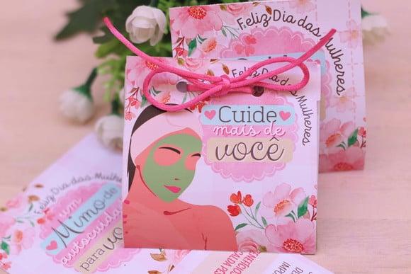 Card com Argila- Dia da Mulher