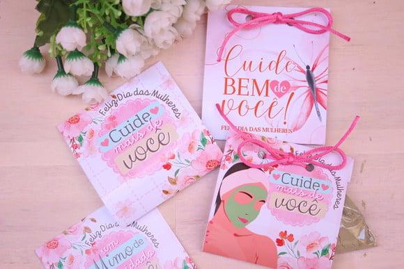 Card com Argila- Dia da Mulher