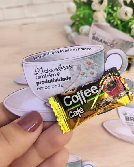 Card com Balinha de Café- Janeiro Branco