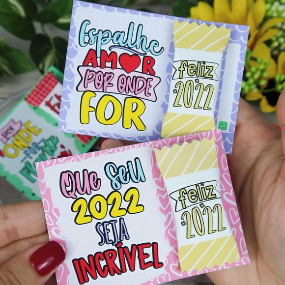 Card com Balinha- Ano Novo 2024
