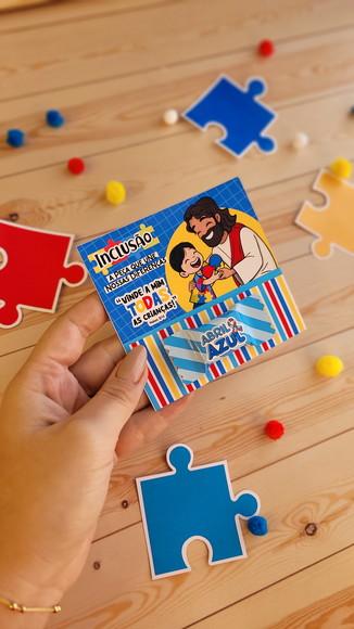 Card com Balinha- Autismo