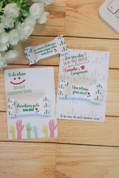 Card com Balinha- Assistente Social