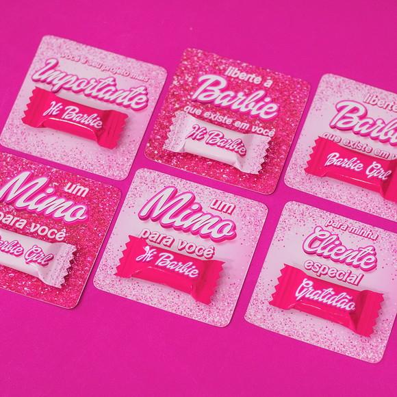 Card com Balinha- Barbie