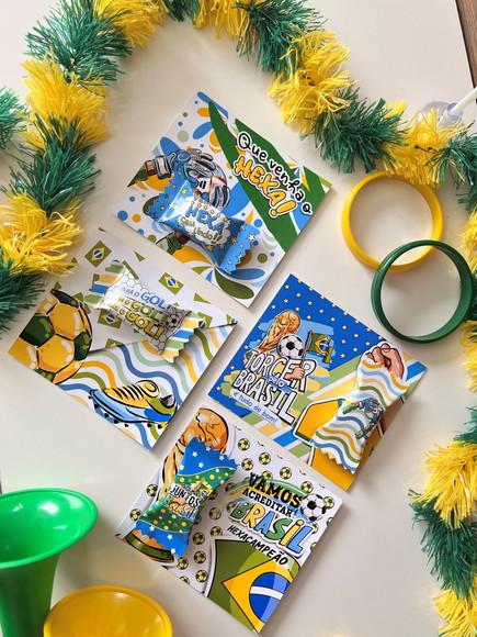 Card com Balinha- Copa do Mundo
