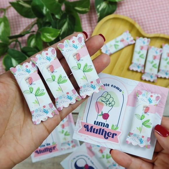 Card com Balinha- Dia das Mulheres