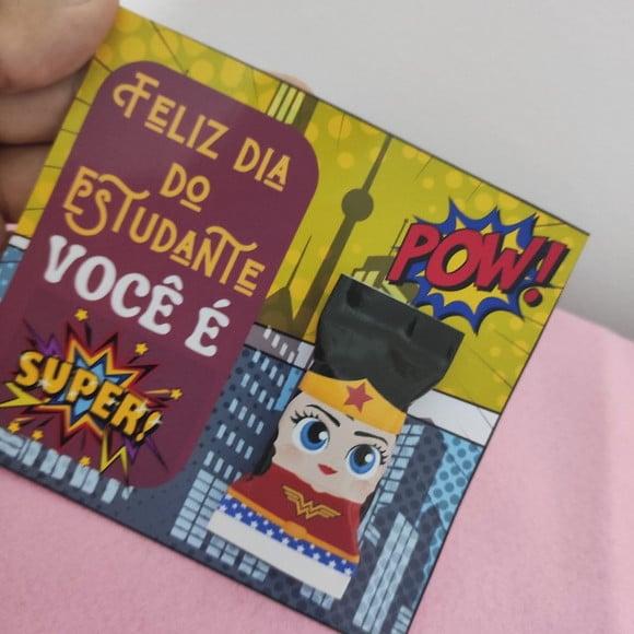 Card com Balinha- Dia do Estudante