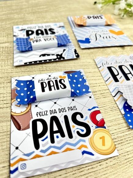 Card com Balinha- Dia dos Pais