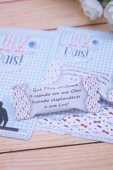 Card com Balinha- Dia dos Pais