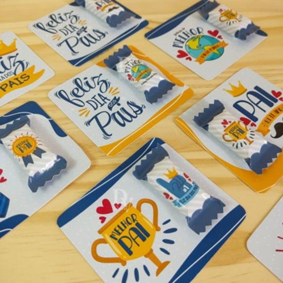 Card com Balinha- Dia dos Pais