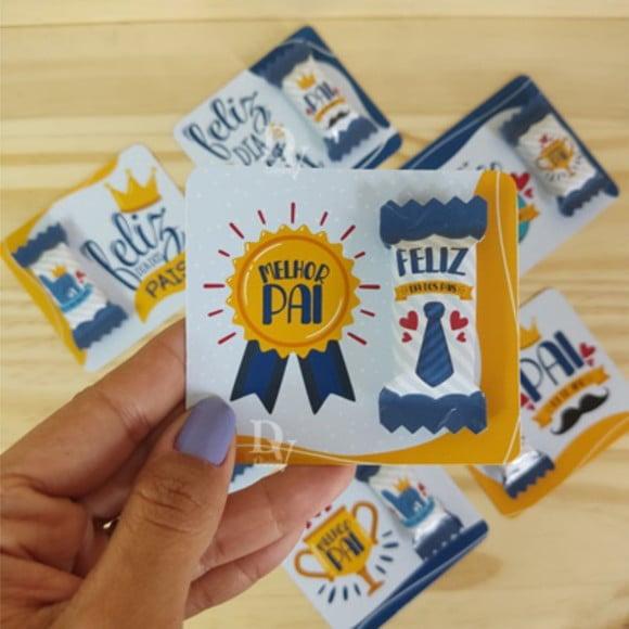 Card com Balinha- Dia dos Pais
