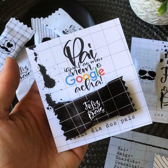 Card com Balinha- Dia dos Pais