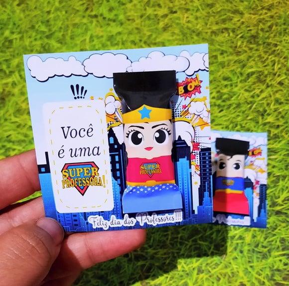 Card Com Balinha- Dia Dos Professores