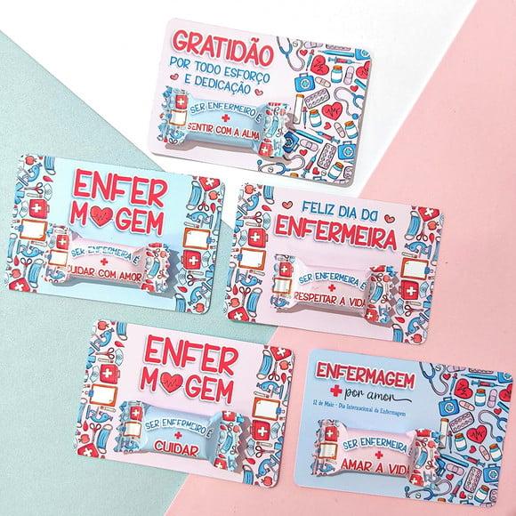 Card com Balinha- Enfermagem