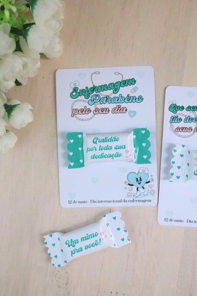 Card com Balinha- Enfermagem