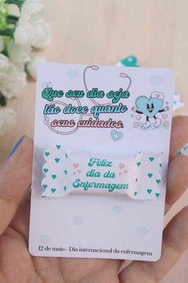 Card com Balinha- Enfermagem