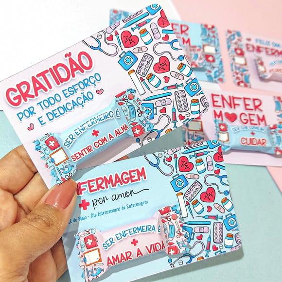 Card com Balinha- Enfermagem