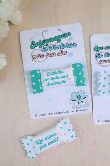 Card com Balinha- Enfermagem