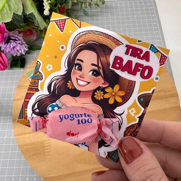 Card com Balinha- Festa Junina