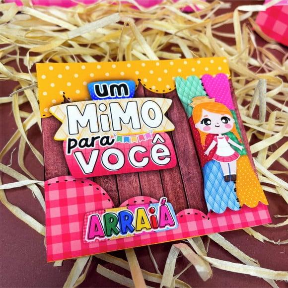 Card com Balinha- Festa Junina