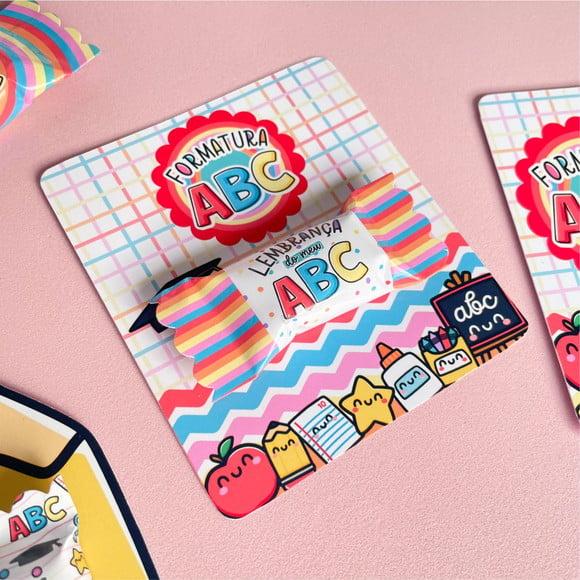 Card com Balinha- Formatura Abc