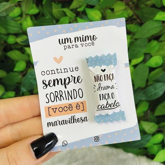 Card com Balinha- Mimo Cabelereiro