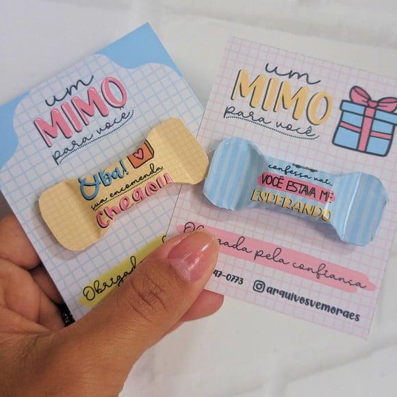 Card com Balinha- Mimo Cliente