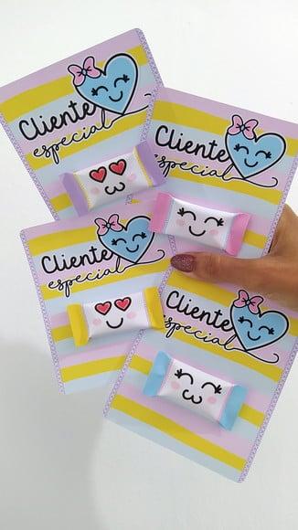 Card com Balinha- Mimo Cliente