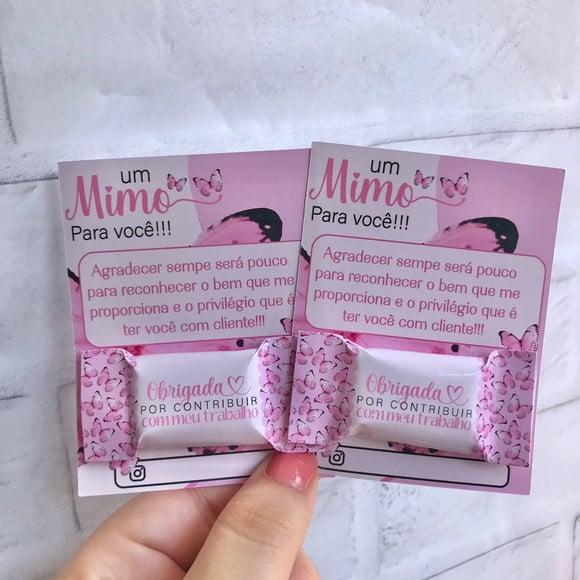 Card com Balinha- MIMO CLIENTE