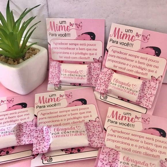Card com Balinha- MIMO CLIENTE