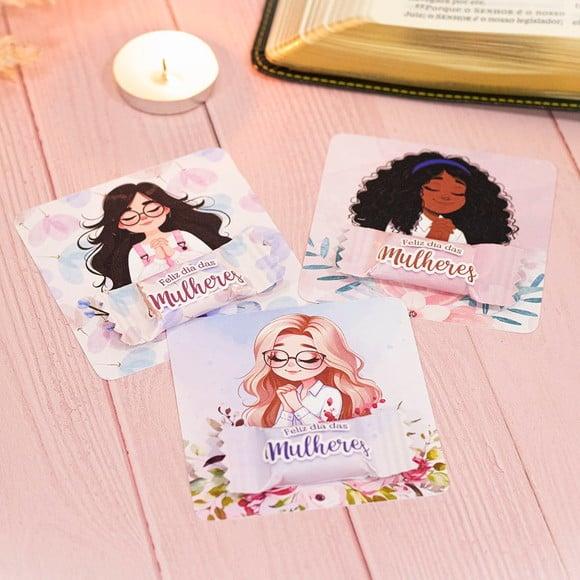 Card com Balinha- Mulher Cristãmulher c