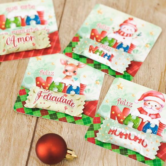Card com Balinha- Natal