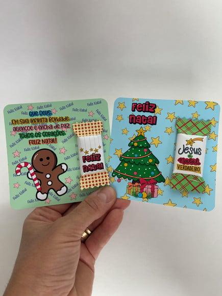 Card com Balinha- Natal