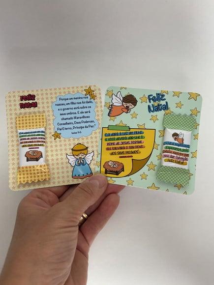 Card com Balinha- Natal