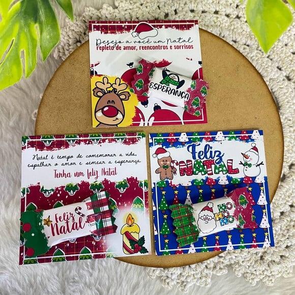 Card com Balinha- Natal