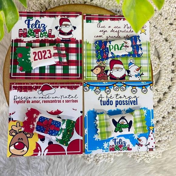 Card com Balinha- Natal