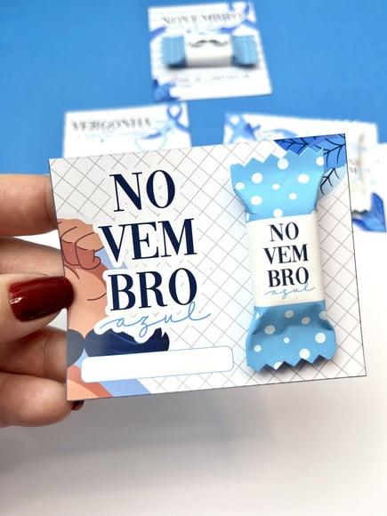Card com Balinha- Novembro Azul