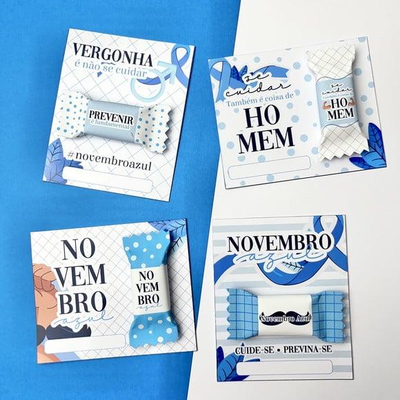 Card com Balinha- Novembro Azul