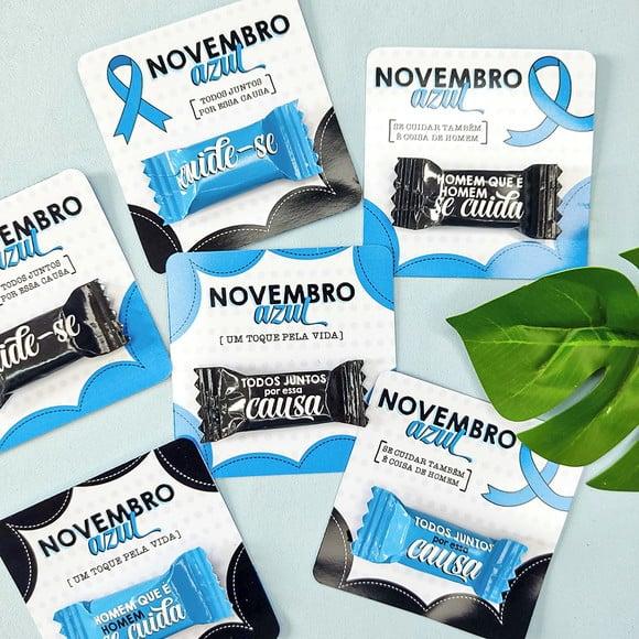 Card com Balinha- Novembro Azul