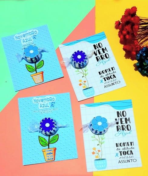 Card com Balinha- Novembro Azul