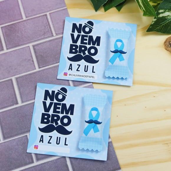 Card com Balinha- Novembro Azul