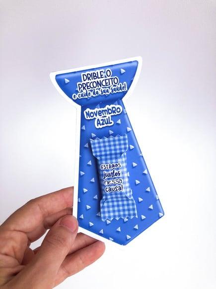 Card Com Balinha- Novembro Azul