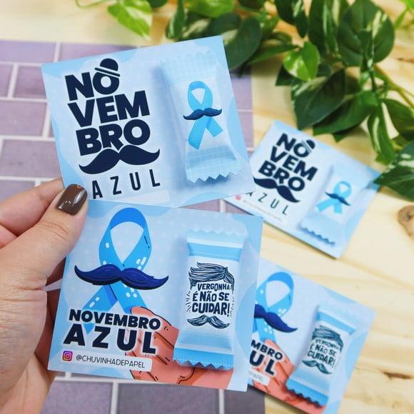 Card com Balinha- Novembro Azul