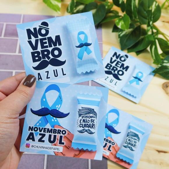 Card com Balinha- Novembro Azul