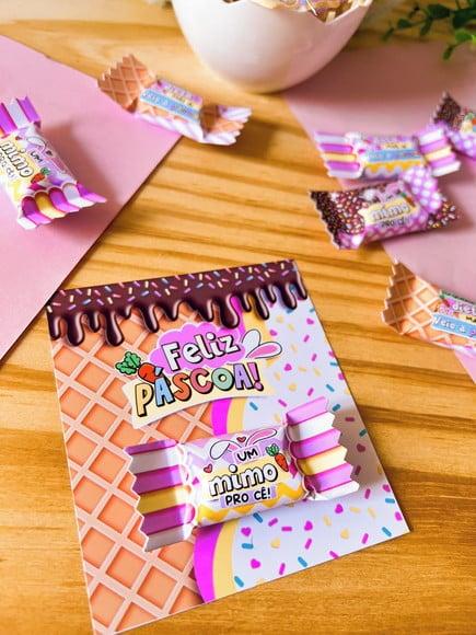 Card com Balinha- Páscoa